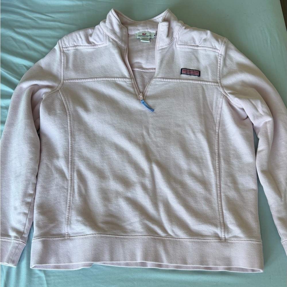 Vineyard Vines Soft Pink Cotton Pullover